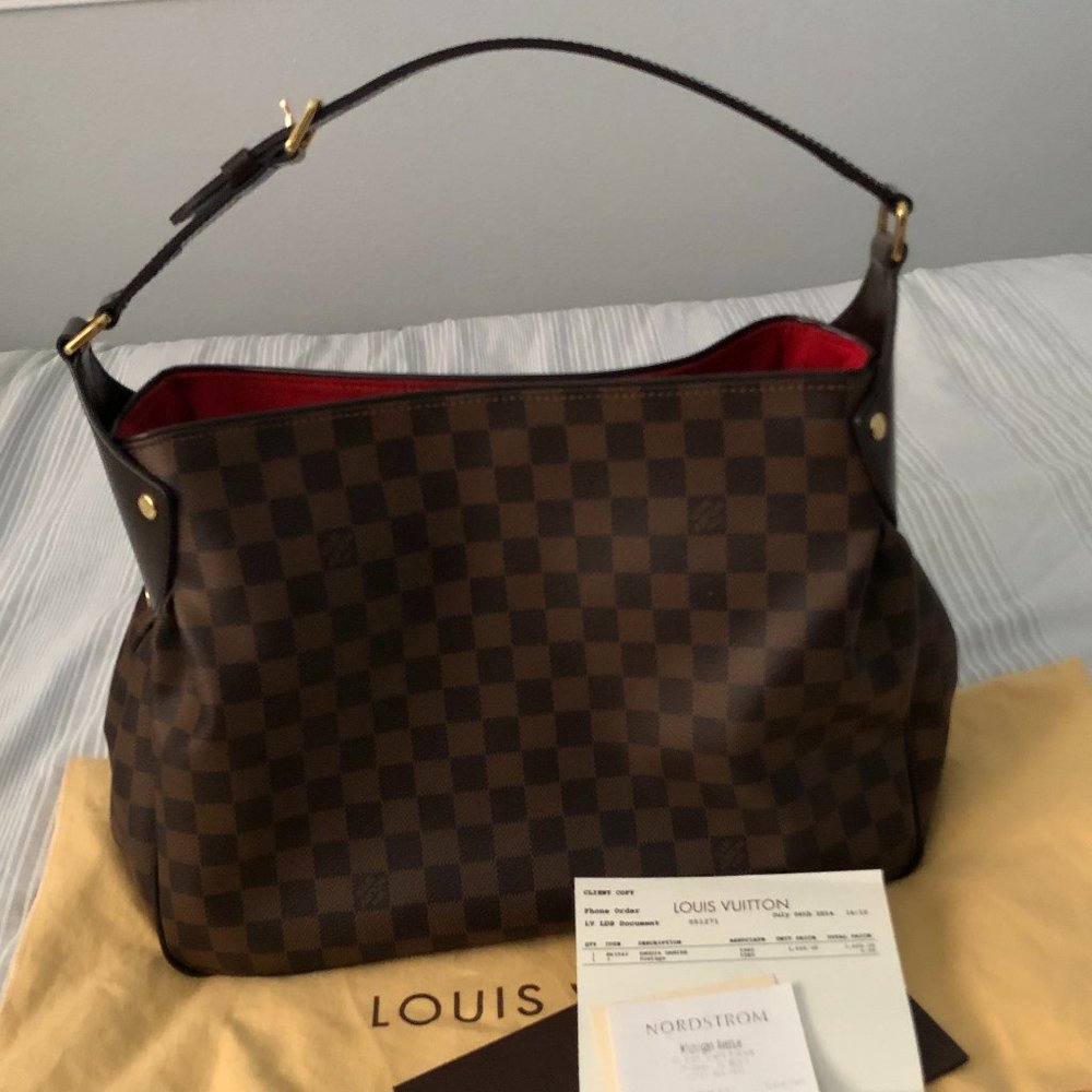 Louis Vuitton Reggia Damier Bag - Picture 1 of 15